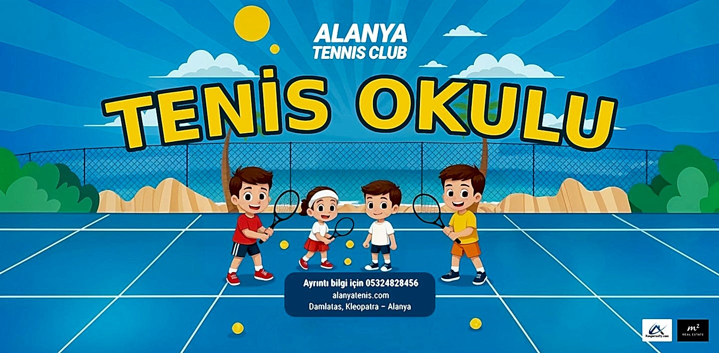 Alanya tennis banner